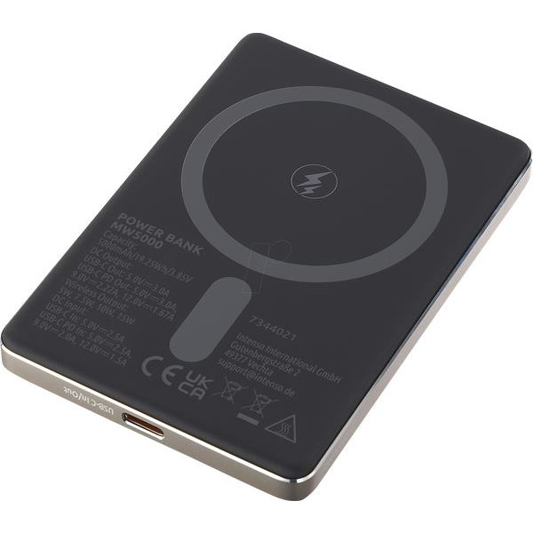 Фото - Батарея мобільна Intenso 5000MAH MAG CHAMPAGNE MW5000 (7344021)