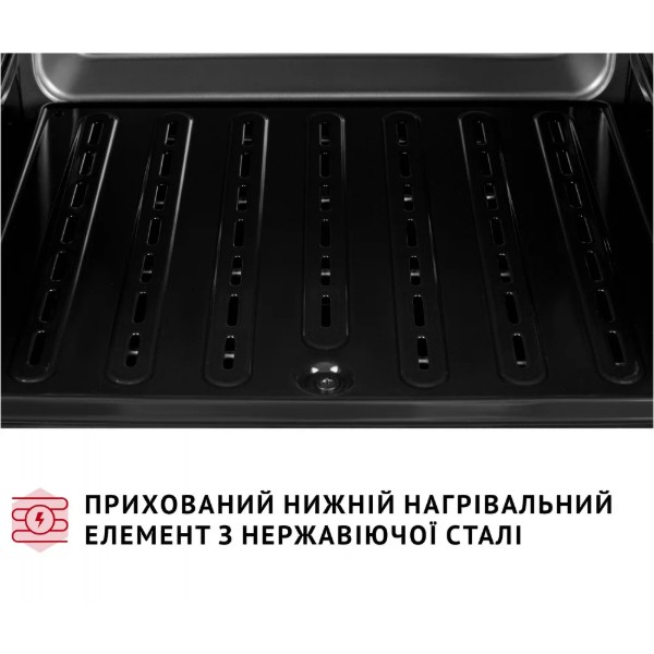 Фото - Печь электрическая Perfelli TRIMO 48 WHITE