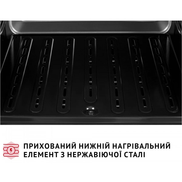 Фото - Печь электрическая Perfelli TRIMO 48 GREY