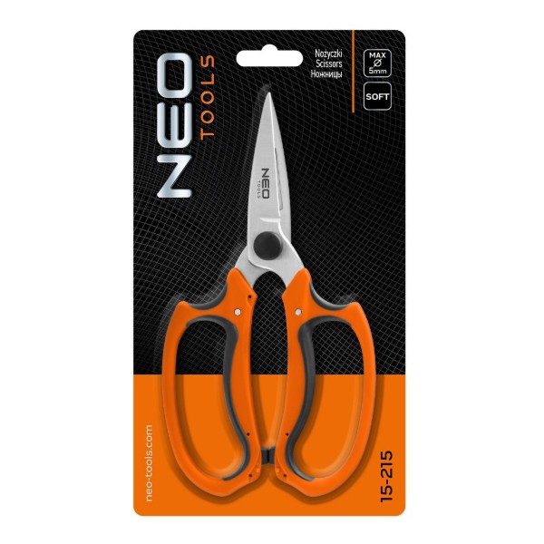 Фото - Ножиці садові Neo Tools 18.5 мм (15-215)