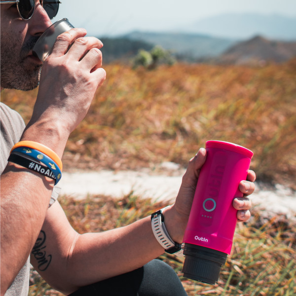 Фото - Кавоварка капсульна OUTIN Crimson Red OTEM-01-CR