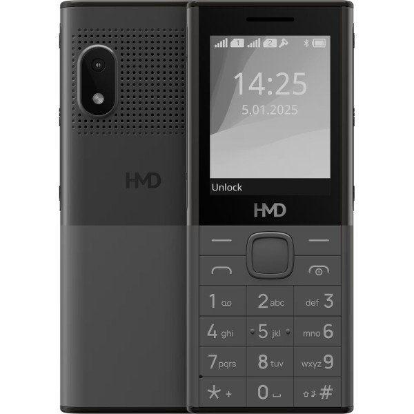 Фото - Мобільний телефон HMD 150 Music DS Dark Grey