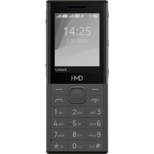 Фото - Мобільний телефон HMD 150 Music DS Dark Grey