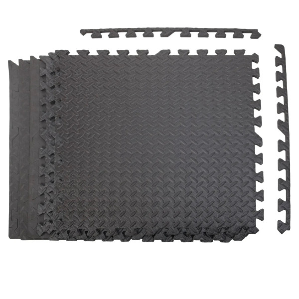 Фото - Коврик для йоги и фитнеса TECOFIT Fitness Interlocking mat 60х60х1 см Set of 6 (TOP1710024)