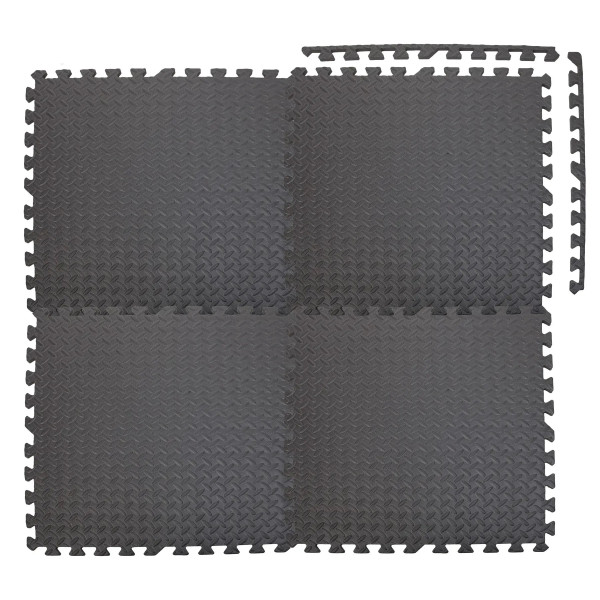 Фото - Коврик для йоги и фитнеса TECOFIT Fitness Interlocking mat 60х60х1 см Set of 6 (TOP1710024)