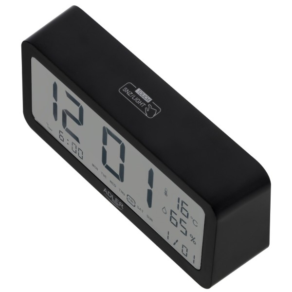 Фото - Термогигрометр Adler AD 1195 Black