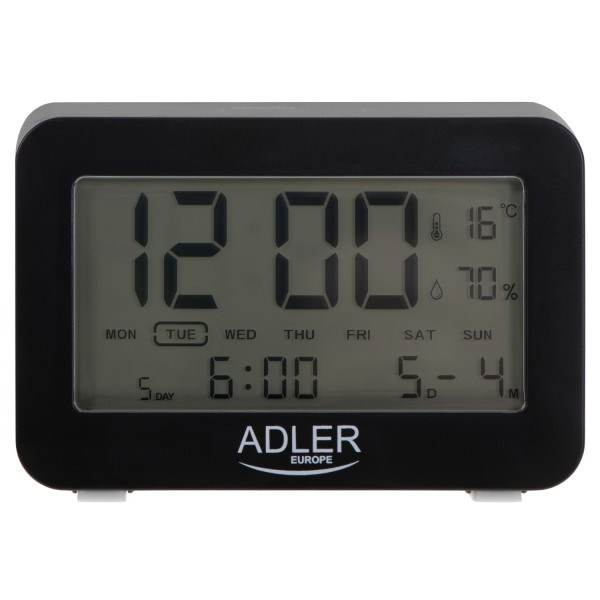 Фото - Термогігрометр Adler AD 1196 Black