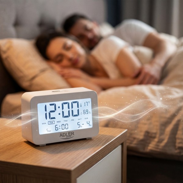 Фото - Термогигрометр Adler AD 1196 White