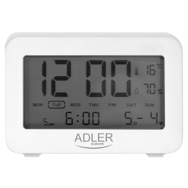 Фото - Термогигрометр Adler AD 1196 White