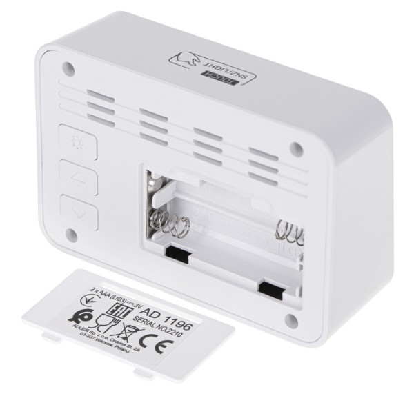 Фото - Термогигрометр Adler AD 1196 White