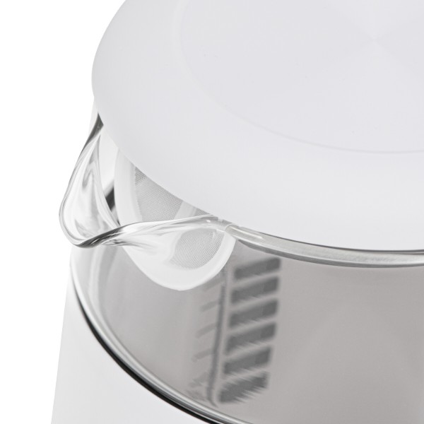 Фото - Электрический чайник Adler AD 1305 White Silver