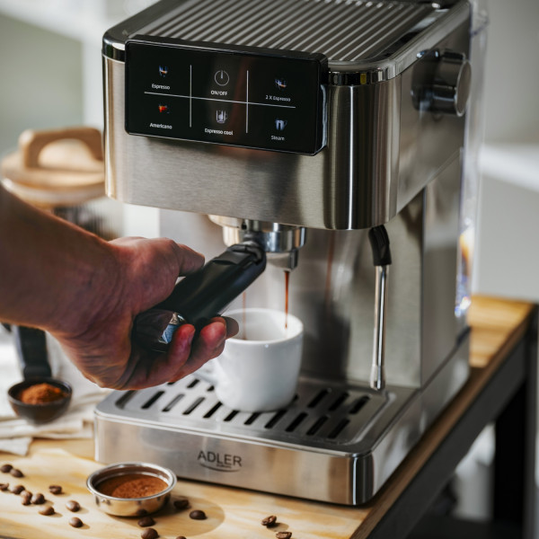 Фото - Кавоварка ріжкова Adler AD 4390