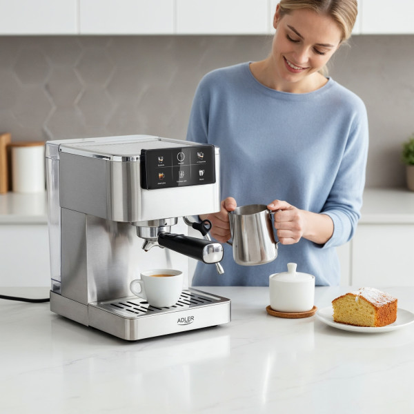 Фото - Кавоварка ріжкова Adler AD 4390