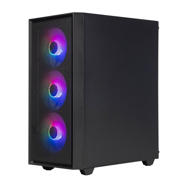 Фото - Корпус ProLogix E107 Tempered Glass Black без БП