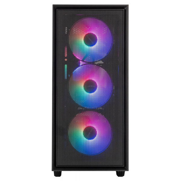Фото - Корпус ProLogix E107 Tempered Glass Black без БП