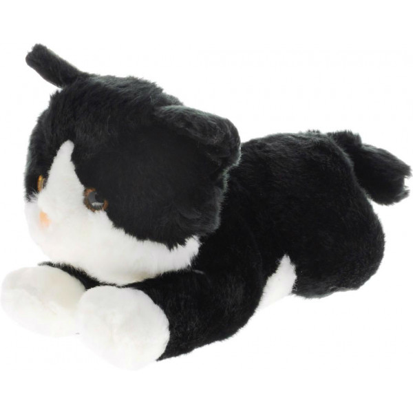 Фото - М'яка іграшка Aurora Кошеня чорно-білий 25 см (150224B)