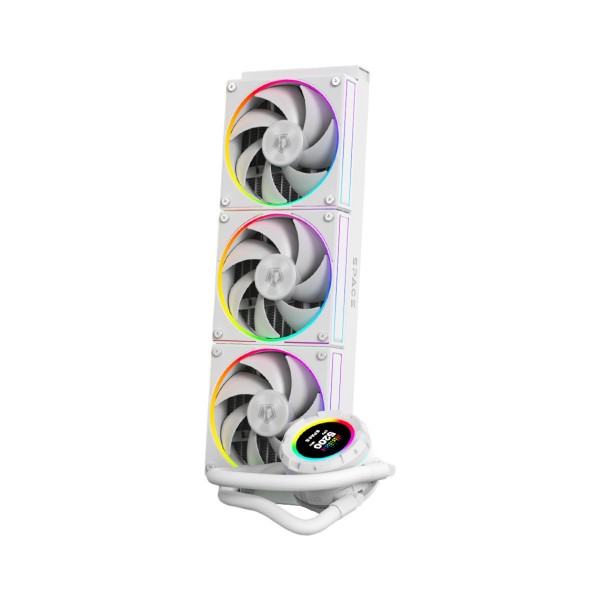 Фото - Водяная система охлаждения ID-Cooling Space LCD SL360 White