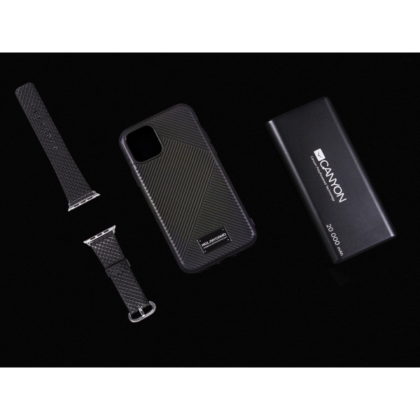 Фото - Батарея мобильная Canyon 20000mAh Smart IC Black (H2CNSCPBP20B/CNS-CPBP20B)