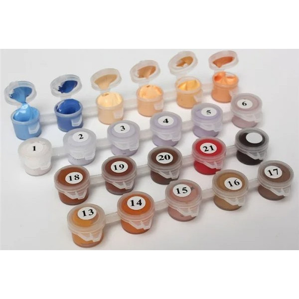 Фото - Картина по номерам Strateg "Смешной рыжий кот" 40х50 см (VA-0881)