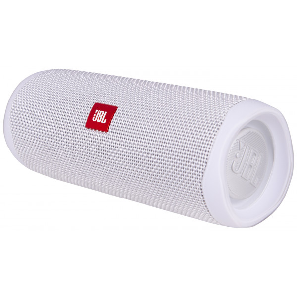 Фото - Портативна акустика JBL Flip 5 White (JBLFLIP5WHT)