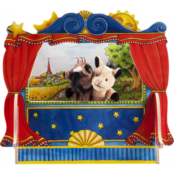 Фото - Пальчиковый театр goki Ослик (15125G-3)