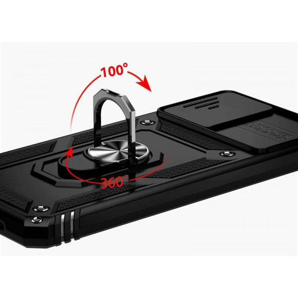 Фото - Чохол для смартфону BeCover Military for Xiaomi Redmi A1/A1 Plus/A2 Black (708233)