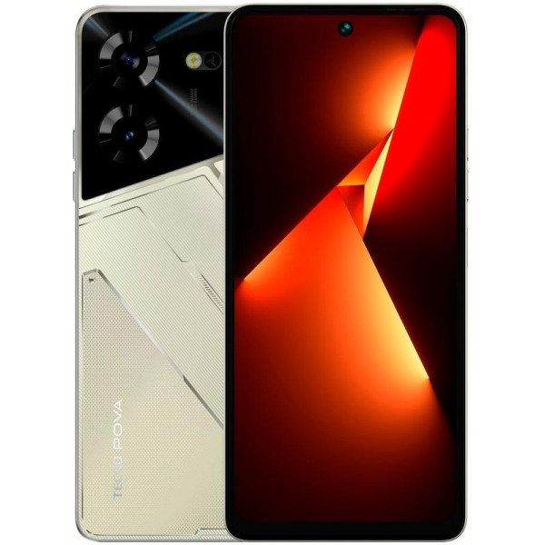 Фото - Смартфон Tecno Pova-5 8/128GB Amber Gold (LH7n)