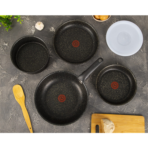 Фото - Набор посуды со съемной ручкой Tefal L6719452 Ingenio Authentic 6 пр