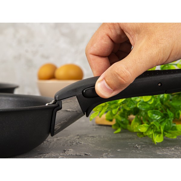 Фото - Набор сковород со съемной ручкой Tefal L6509205 Ingenio Expertise 3 пр.