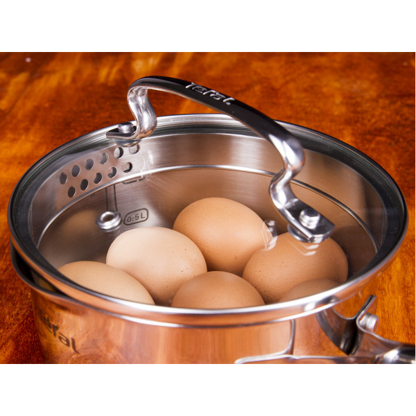 Фото - Набор посуды Tefal G719S674 Duetto+ 6 пр (кастр.20/24 с/кр., ковш 16 см с/кр)