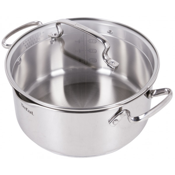 Фото - Набор посуды Tefal G719S674 Duetto+ 6 пр (кастр.20/24 с/кр., ковш 16 см с/кр)