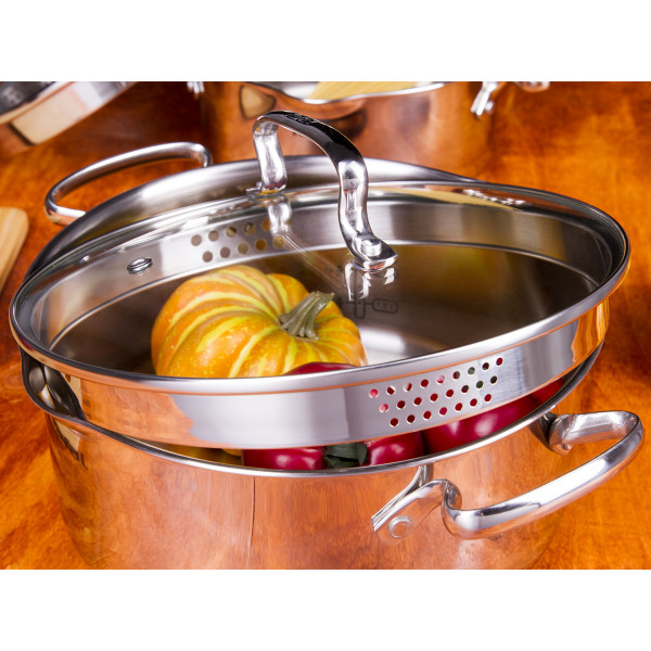 Фото - Набор посуды Tefal G719S674 Duetto+ 6 пр (кастр.20/24 с/кр., ковш 16 см с/кр)