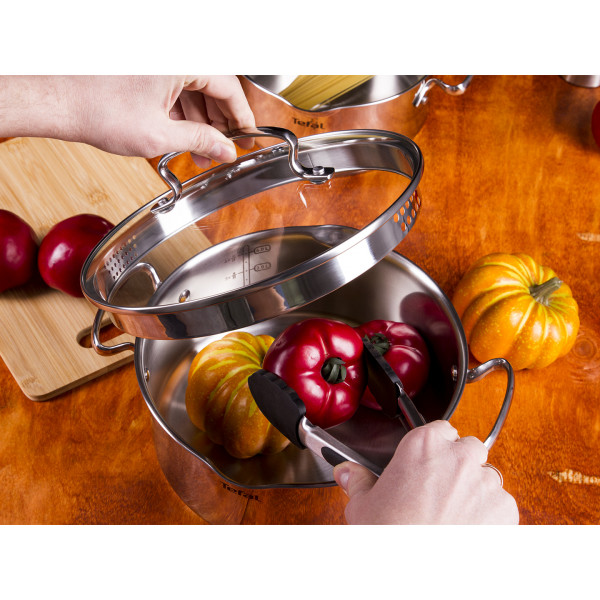 Фото - Набор посуды Tefal G719S674 Duetto+ 6 пр (кастр.20/24 с/кр., ковш 16 см с/кр)