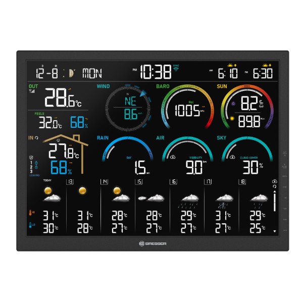 Фото - Метеостанція Bresser 4CAST 18,5" WiFi 8-in-1 (15197)