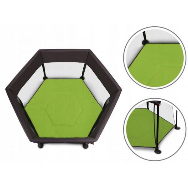 Фото - Манеж классический Lionelo Roel Green Lime