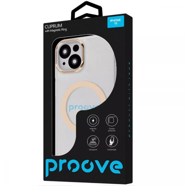 Фото - Чехол для смартфона Proove Cuprum Case with Magnetic Ring iPhone 14 Black (PCCMIP140002)