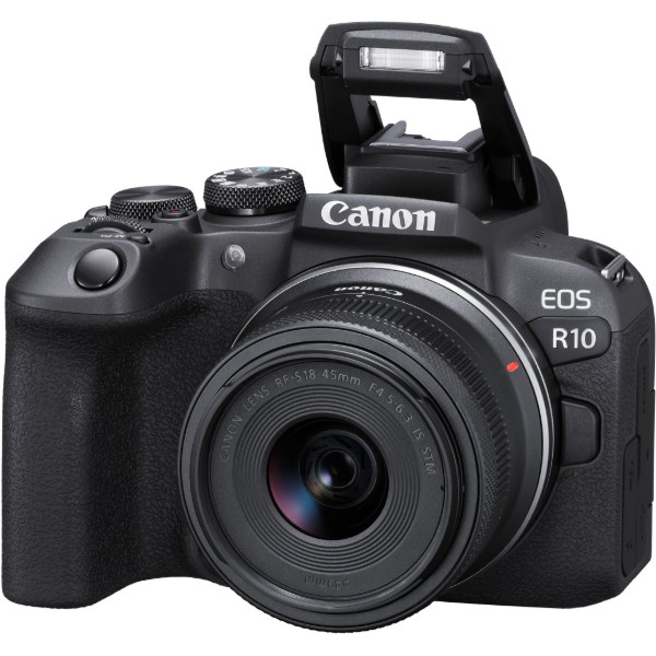 Фото - Фотокамера бездзеркальна Canon EOS R10+RF-S 18-45 IS STM (5331C047)