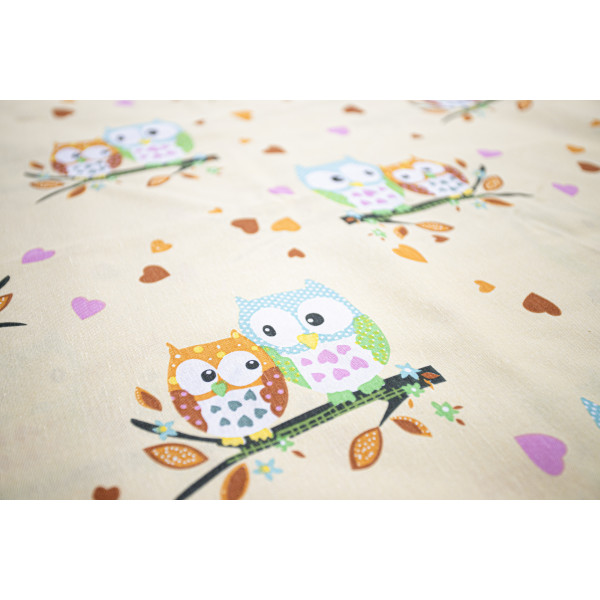 Фото - Комплект постільної білизни Zastelli 8815 бязь GOLD USA 200х220 см кремовий (14631)