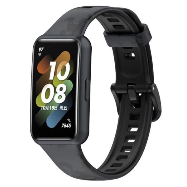 Фото - Ремінець для фітнес-браслету BeCover Modern Style for Huawei Band 7/Honor Band 7 Black-Gray (709446) Фото - Ремінець для фітнес-браслету BeCover Modern Style for Huawei Band 7/Honor Band 7 Black-Gray (709446)