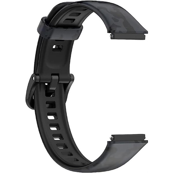 Фото - Ремінець для фітнес-браслету BeCover Modern Style for Huawei Band 7/Honor Band 7 Black-Gray (709446)