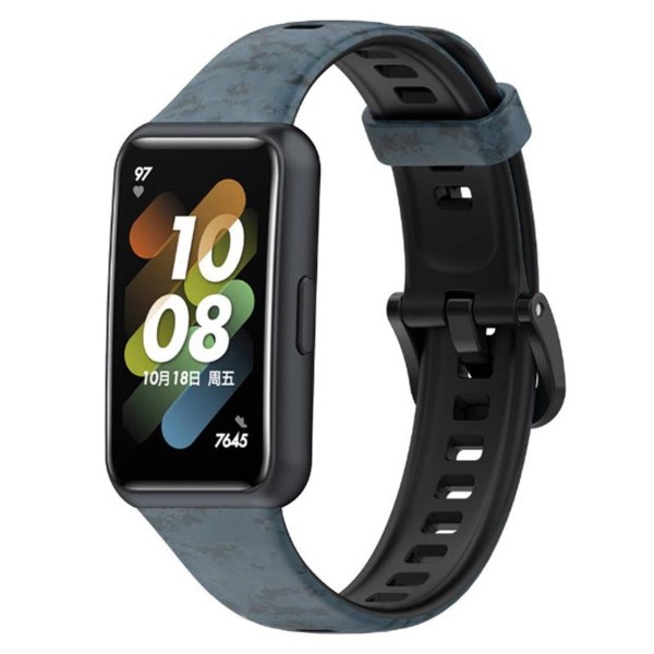 Фото - Ремінець для фітнес-браслету BeCover Modern Style for Huawei Band 7/Honor Band 7 Blue-Gray (709448)