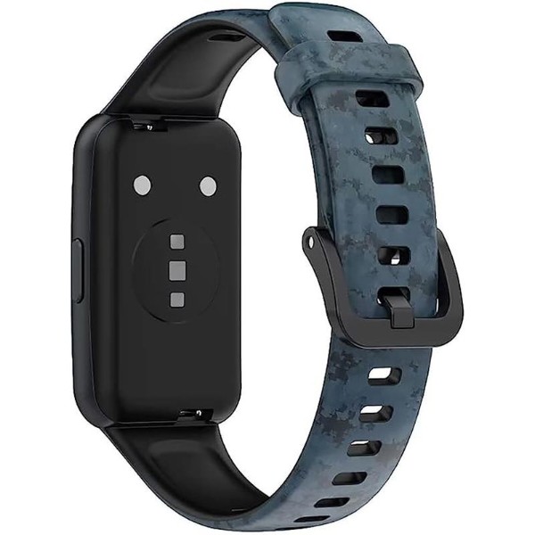 Фото - Ремінець для фітнес-браслету BeCover Modern Style for Huawei Band 7/Honor Band 7 Blue-Gray (709448)