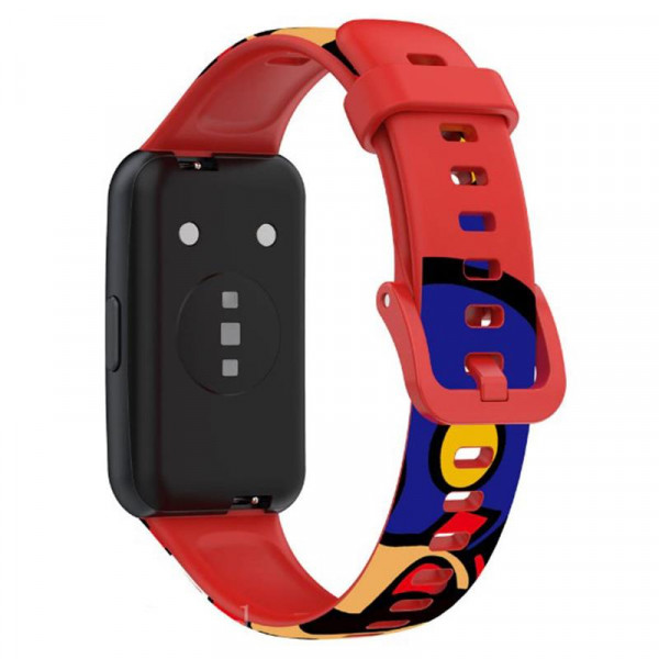 Фото - Ремінець для фітнес-браслету BeCover Modern Style for Huawei Band 7/Honor Band 7 Mario (709453)