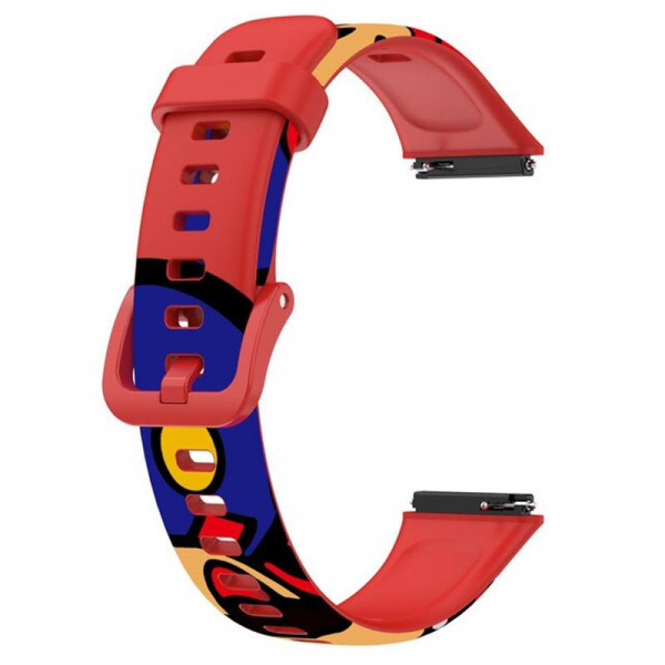 Фото - Ремінець для фітнес-браслету BeCover Modern Style for Huawei Band 7/Honor Band 7 Mario (709453)