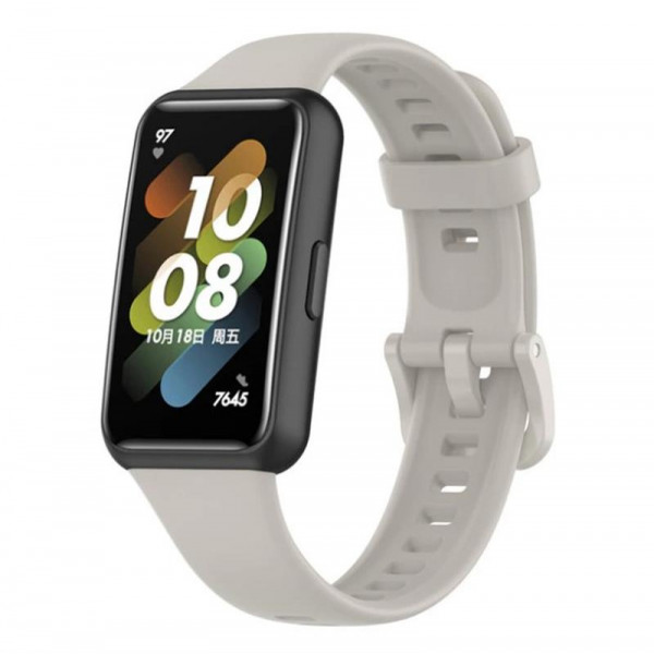 Фото - Ремінець для фітнес-браслету BeCover for Huawei Band 7/Honor Band 7 Gray (709462)
