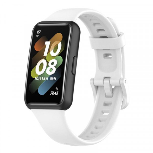 Фото - Ремінець для фітнес-браслету BeCover for Huawei Band 7/Honor Band 7 White (709467)