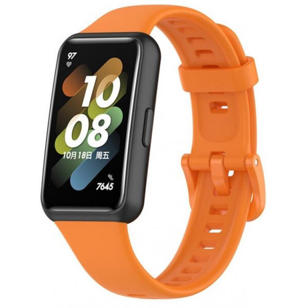 Фото - Ремінець для фітнес-браслету BeCover for Huawei Band 7/Honor Band 7 Orange (709470)