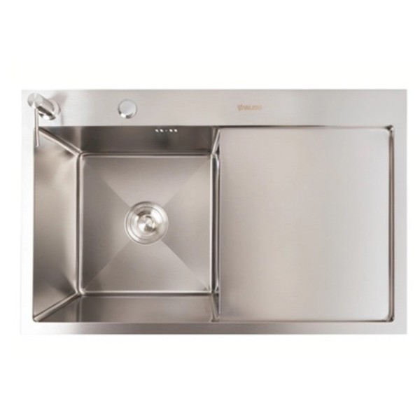 Фото - Мойка кухонная VALESO CM 78x50 L нержавейка Handmade (круглый сифон 3,0/0,8) Фото - Мойка кухонная VALESO CM 78x50 L нержавейка Handmade (круглый сифон 3,0/0,8)