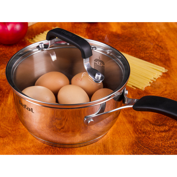 Фото - Набор посуды Tefal E493S874 Cook&Cool 8 пр., 18/20/24 см, сотейник 16 см с/кр
