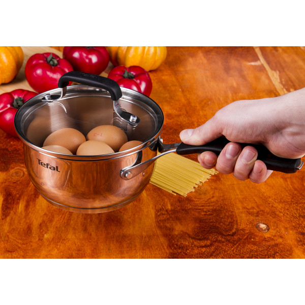 Фото - Набор посуды Tefal E493S874 Cook&Cool 8 пр., 18/20/24 см, сотейник 16 см с/кр